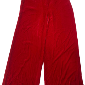 Pantalón rojo terciopelo, Rapsodia, talla S