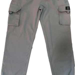 Pantalon gris cargo, Shein, talla S