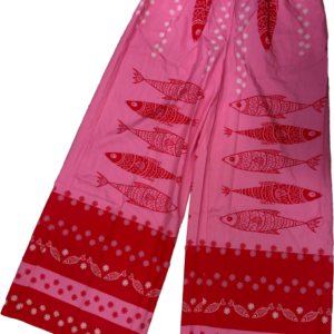 Palazzo viscosa estampado, SHEIN, talla M