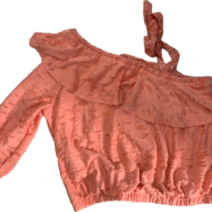 Blusa asimétrica coral, Lauren Conrad, talla L