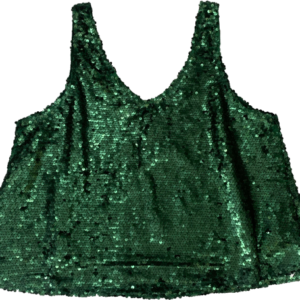 Top lentejuelas, Shein, talla S