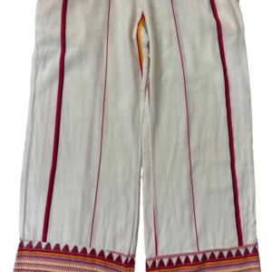Palazzo lino con estampado, Rapsodia, talla 40