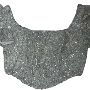 Corset lentejuelas, Jaded Rose, talla L