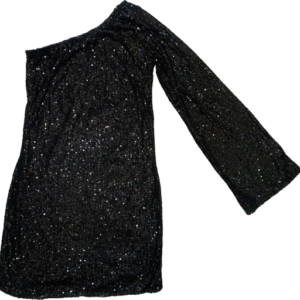 Vestido asimétrico lentejuelas, Luzila, talla S